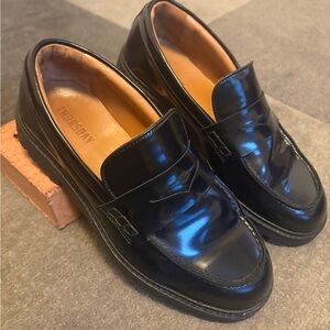 Thursday Boot Company Black Leather Loafers